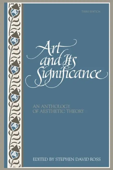 Buy Art and Its Significance (English, Stephen David Ross) Online at Best Price - BookBajar