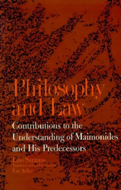 Buy Philosophy and Law (English, Leo Strauss | Eve Adler | Eve Adler) Online at Best Price - BookBajar