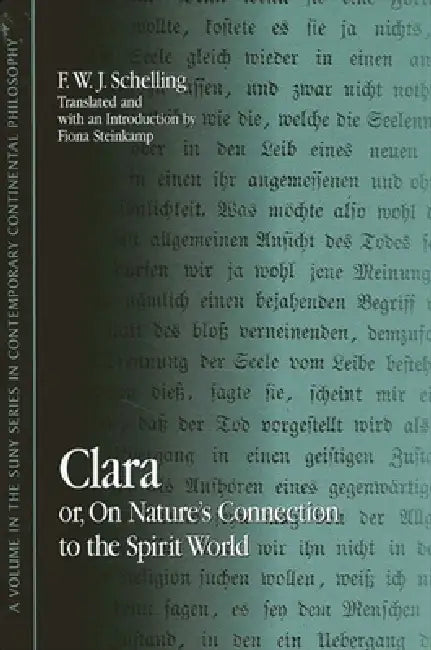 Buy Clara (English, F. W. J. Schelling | Fiona Steinkamp | Fiona Steinkamp) Online at Best Price - BookBajar