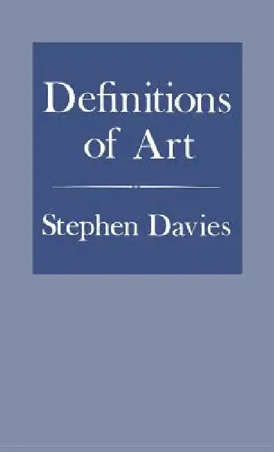 Buy Definitions of Art (English, Stephen Davies) Online at Best Price - BookBajar