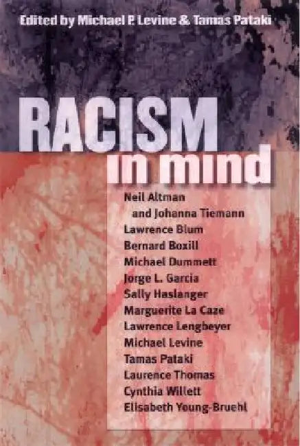 Buy Racism in Mind (English, Michael P. Levine | Tamas Pataki) Online at Best Price - BookBajar