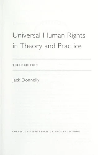 Buy Universal Human Rights in Theory and Practice (English, Jack Donnelly) Online at Best Price - BookBajar