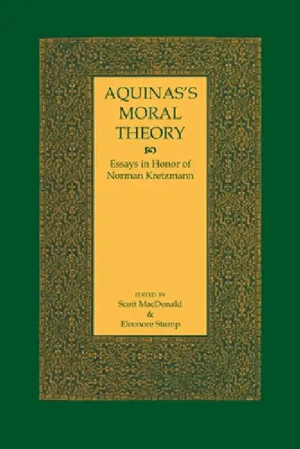 Buy Aquinas's Moral Theory (English, Scott MacDonald | Eleonore Stump) Online at Best Price - BookBajar