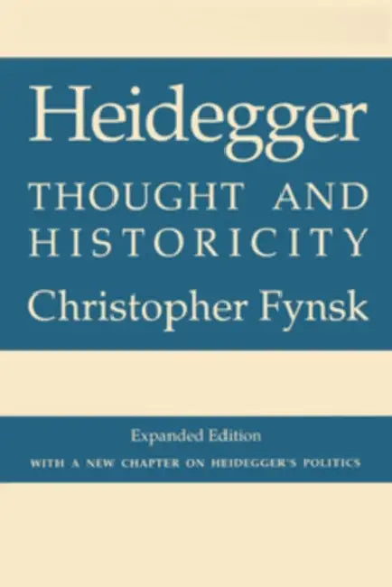 Buy Heidegger (English, Christopher Fynsk) Online at Best Price - BookBajar