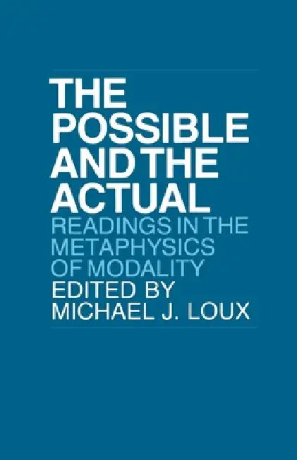 Buy Possible and the Actual (English, Michael Loux) Online at Best Price - BookBajar