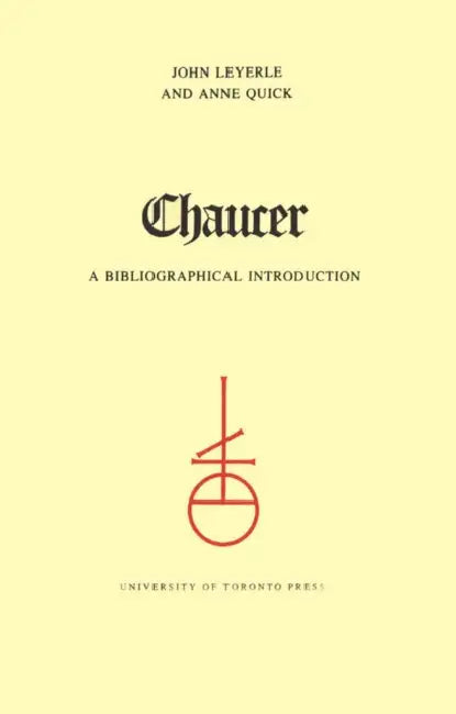 Buy Chaucer (English, John Leyerle | Anne Quick) Online at Best Price - BookBajar