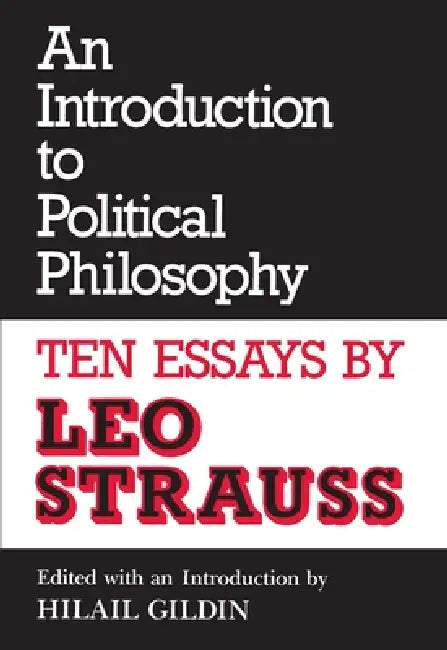 Buy An Introduction to Political Philosophy (English, Leo Strauss | Hilail Gildin) Online at Best Price - BookBajar