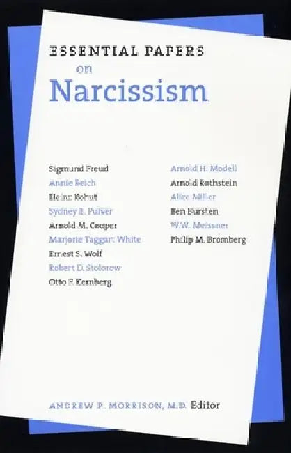 Buy Essential Papers on Narcissism (English, Andrew P. Morrison) Online at Best Price - BookBajar