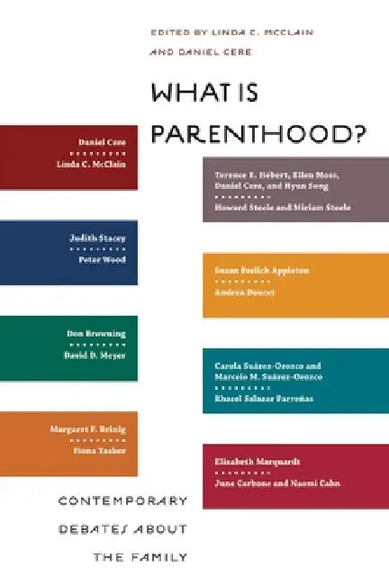 Buy What Is Parenthood? (English, Linda C. McClain | Daniel Cere) Online at Best Price - BookBajar