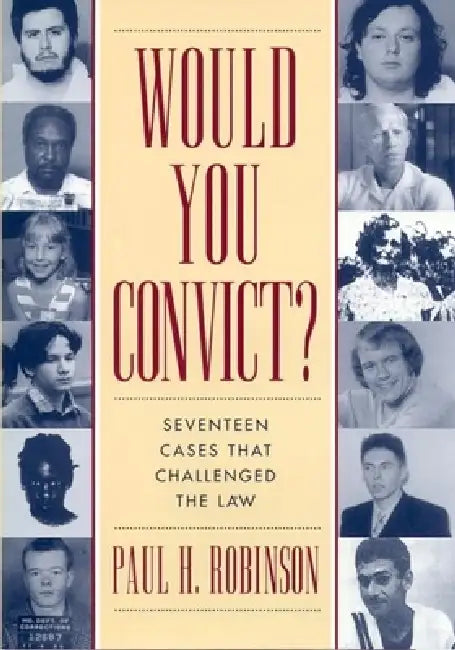 Buy Would You Convict? (English, Paul H. Robinson) Online at Best Price - BookBajar