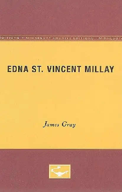 Buy Edna St. Vincent Millay (English, James Gray) Online at Best Price - BookBajar