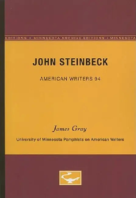Buy John Steinbeck - American Writers 94 (English, James Gray) Online at Best Price - BookBajar