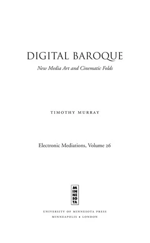 Buy Digital Baroque (English, Timothy Murray) Online at Best Price - BookBajar
