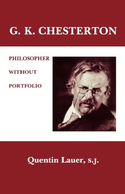 Buy G. K. Chesterton (English, Quentin Lauer) Online at Best Price - BookBajar
