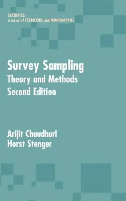 Buy Survey Sampling (English, Arijit Chaudhuri | Horst Stenger) Online at Best Price - BookBajar