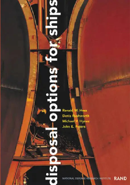 Buy Disposal Options for Ships (English, Ronald W. Hess | Denis Rushworth | Michael V. Hynes) Online at Best Price - BookBajar