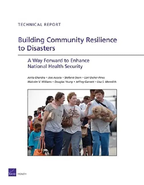 Buy Building Community Resilience to Disaster (English, Chandra | Acosta | Stefanie Stern) Online at Best Price - BookBajar