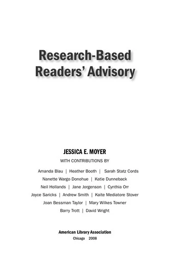 Buy Research-Based Readers' Advisory (English, Jessica Moyer) Online at Best Price - BookBajar
