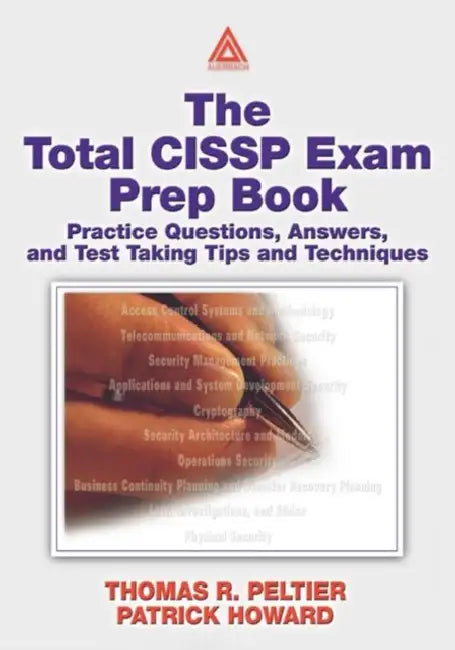 Buy The Total CISSP Exam Prep Book (English, Thomas R. Peltier) Online at Best Price - BookBajar