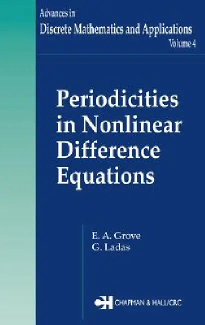Buy Periodicities in Nonlinear Difference Equations (English, E. A. Grove | G. Ladas) Online at Best Price - BookBajar