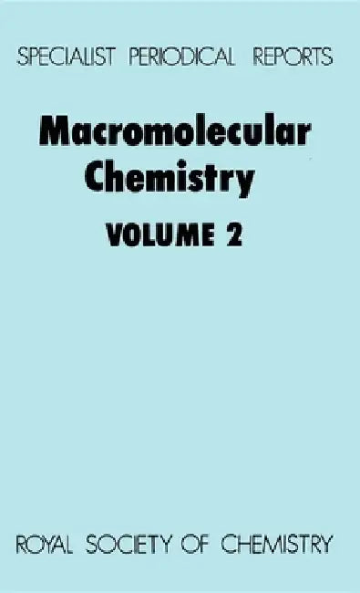 Buy Macromolecular Chemistry (English, A. D. Jenkins | John F. Kennedy) Online at Best Price - BookBajar