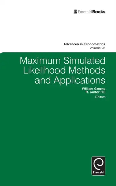 Buy Maximum Simulated Likelihood Methods and Applications (English, William Greene | R. Carter Hill | Carter Hill) Online at Best Price - BookBajar