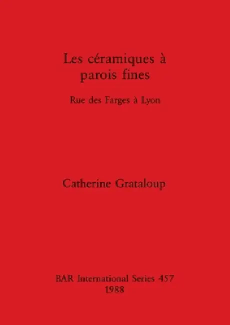 Buy Les céramiques à parois fines (English, Catherine Grataloup) Online at Best Price - BookBajar