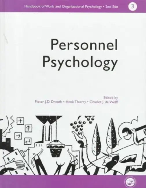 Buy A Handbook of Work and Organizational Psychology (English, Pieter J. De Drenth | Thierry Henk | Wolff Charles) Online at Best Price - BookBajar
