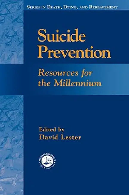 Buy Suicide Prevention (English, David Lester) Online at Best Price - BookBajar