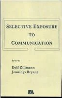 Buy Selective Exposure To Communication (English, Dolf Zillmann) Online at Best Price - BookBajar