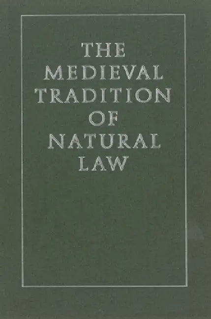 Buy The Medieval Tradition of Natural Law (English, Harold J. Johnson) Online at Best Price - BookBajar