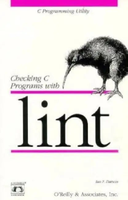 Buy Checking C Programs with Lint (English, Ian F. Darwin) Online at Best Price - BookBajar