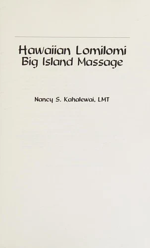 Buy Hawaiian Lomilomi (English, Nancy S. Kahalewai) Online at Best Price - BookBajar