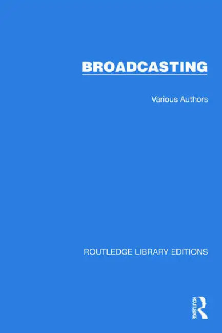 Buy Broadcasting (English) Online at Best Price - BookBajar