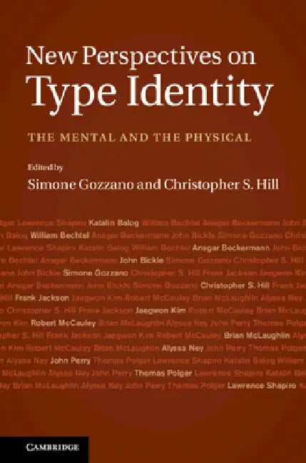 Buy New Perspectives on Type Identity (English, Simone Gozzano | Christopher S. Hill) Online at Best Price - BookBajar