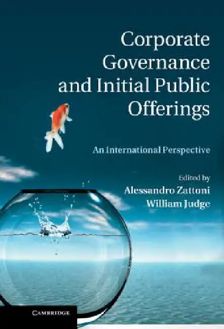 Buy Corporate Governance and Initial Public Offerings (English, Alessandro Zattoni | William Judge) Online at Best Price - BookBajar