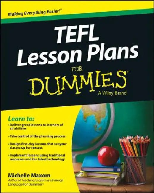 Buy TEFL Lesson Plans for Dummies (English, Michelle M. Maxom) Online at Best Price - BookBajar