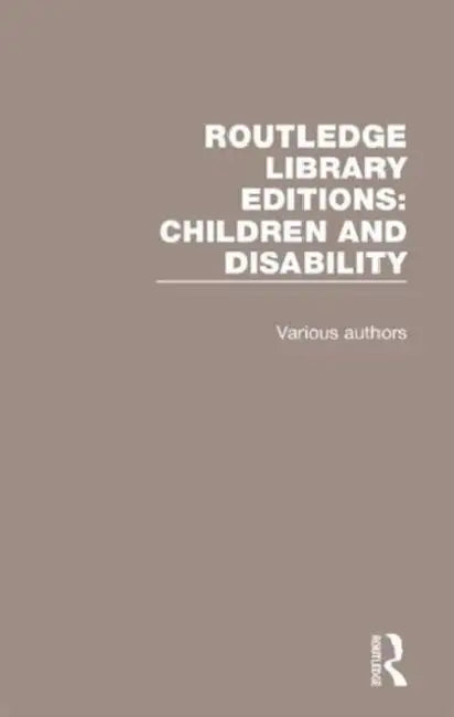 Buy Children and Disability (English) Online at Best Price - BookBajar