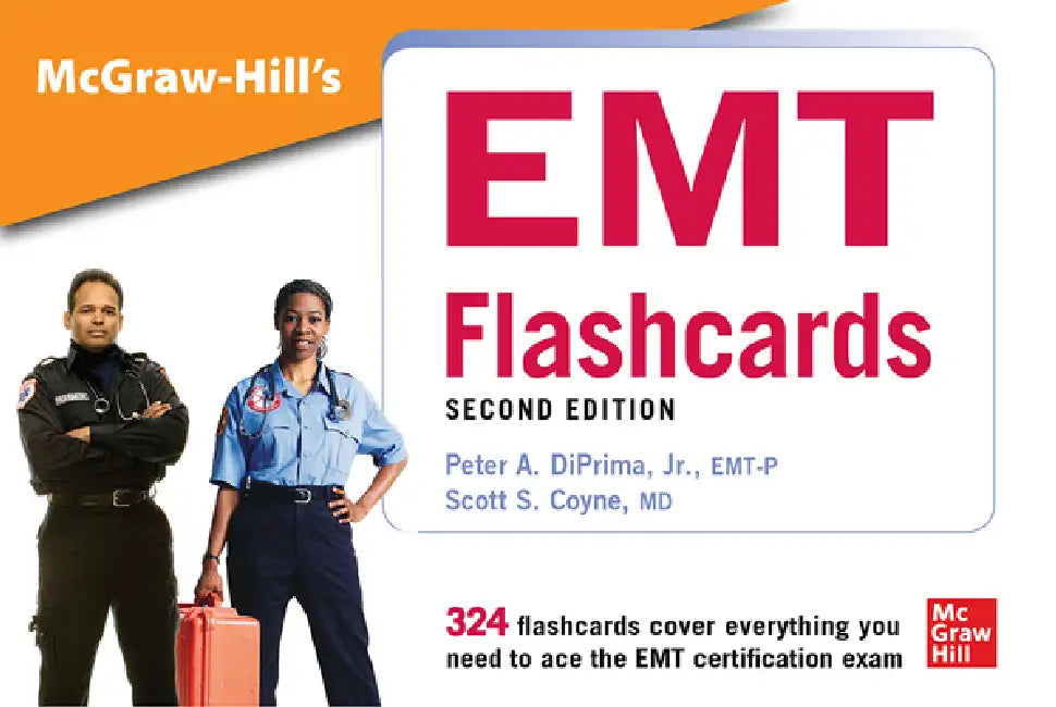 Buy McGraw-Hill's EMT Flashcards, Second Edition (English, Peter A. Diprima | Scott S. Coyne) Online at Best Price - BookBajar