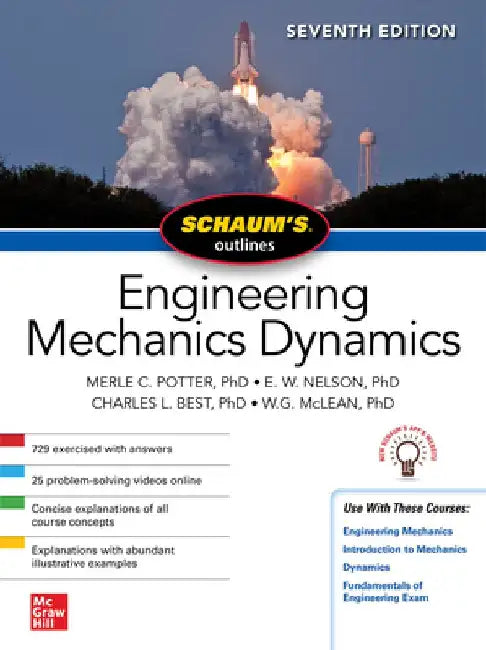 Buy Schaum's Outline of Engineering Mechanics Dynamics, Seventh Edition (English, Merle C. Potter) Online at Best Price - BookBajar