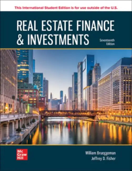 Buy Real Estate Finance & Investments ISE (English, William Brueggeman) Online at Best Price - BookBajar