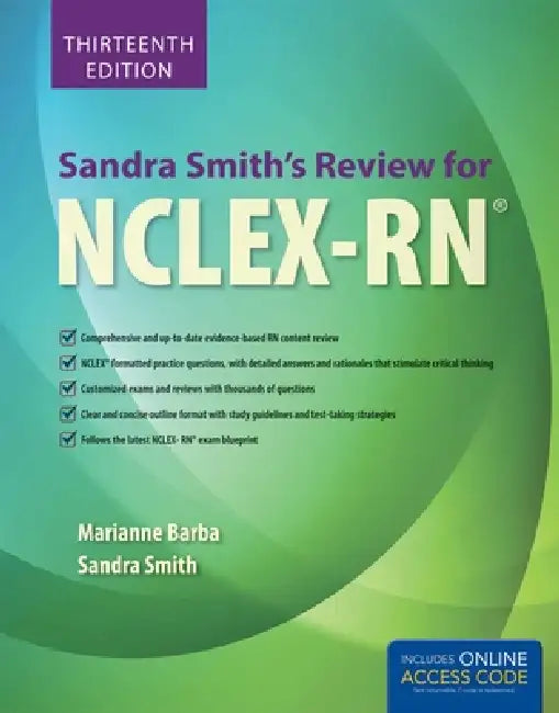 Buy Sandra Smith's Review for Nclex-Rn(r) (English, Marianne P. Barba | Sandra F. Smith) Online at Best Price - BookBajar