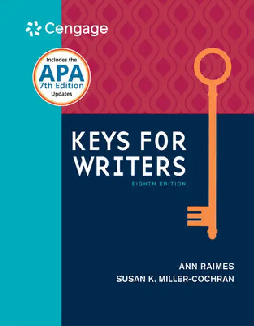 Buy Keys for Writers (W/ Mla9e & Apa7e Updates) (English, Ann Raimes | Susan Miller-Cochran) Online at Best Price - BookBajar