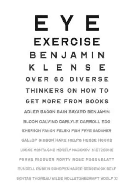 Buy Eye Exercise (English, Benjamin Klense) Online at Best Price - BookBajar