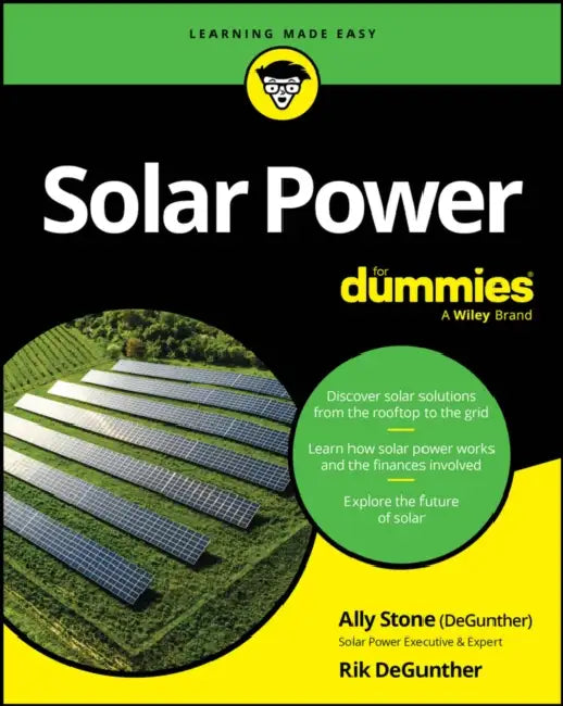 Buy Solar Power for Dummies (English, Ally Stone | Rik DeGunther) Online at Best Price - BookBajar
