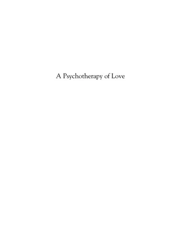 Buy A Psychotherapy of Love (English, John Firman | Ann Gila) Online at Best Price - BookBajar