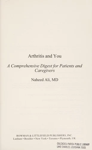 Buy Arthritis and You (English, Naheed Ali) Online at Best Price - BookBajar