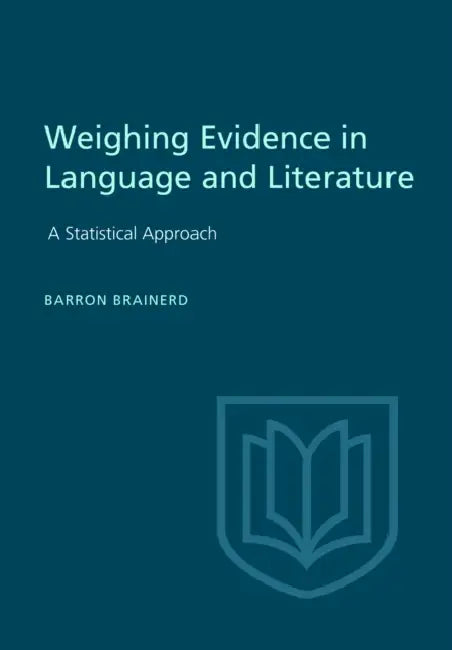 Buy Weighting Evidence in Language and Literature (English, Barron Brainerd) Online at Best Price - BookBajar