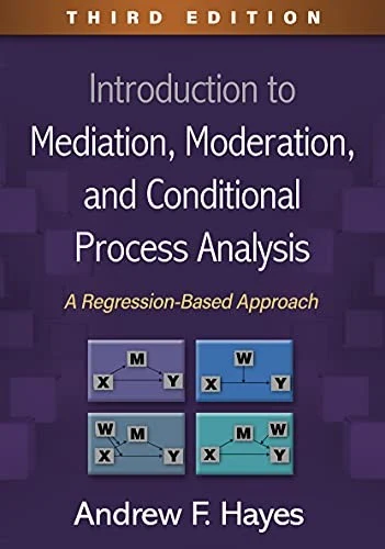 Buy Introduction to Mediation, Moderation, and Conditional Process Analysis, Third Edition (English, Andrew F. Hayes) Online at Best Price - BookBajar