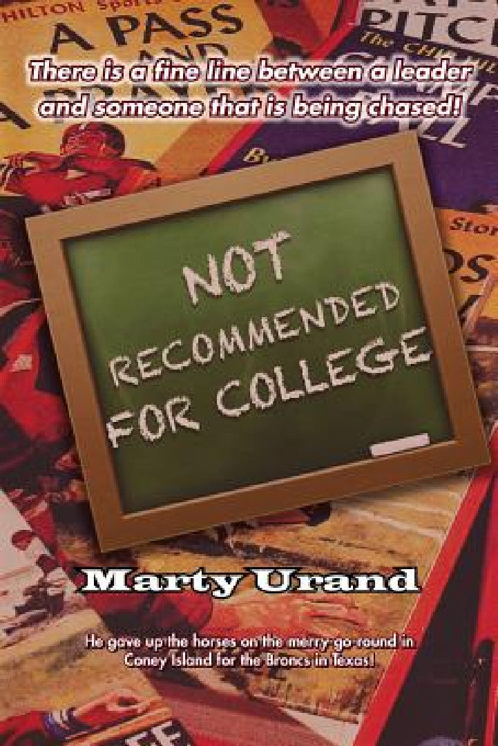 Buy Not Recommended for College (English, Marty Urand) Online at Best Price - BookBajar